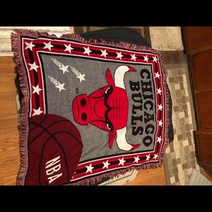 The last dance vintage Chicago bulls blanket NBA